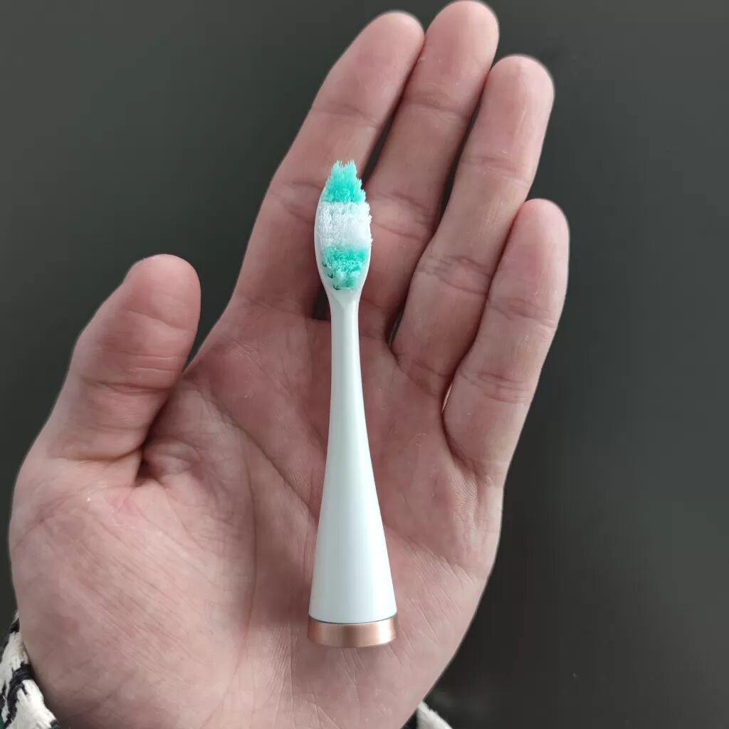 INF Manipulationsgeschützte Etiketten für elektrische Zahnbürstenköpfe (3er-Pack)
