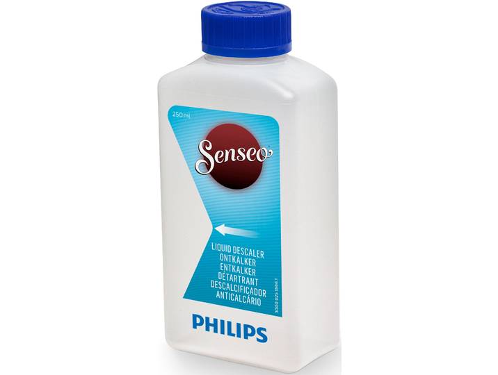 PHILIPS SENSEO Flüssigentkalker CA6520/00 , transparent, 250ml, Reinigungsmittel, 250 ml, für Senseo Original, Flüssigentkalker