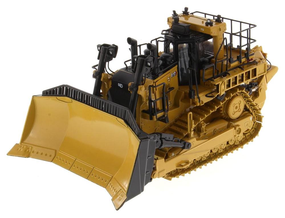 Cat D10 Raupenschlepper 1:50, Metallmodell, 10,5x9,2x20,3 cm