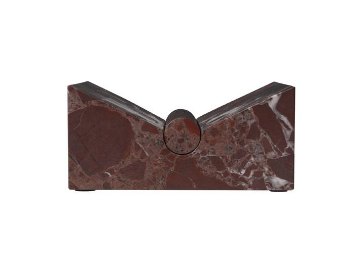 Ferm Living Tvara Buchständer Rosso levanto, 22x22 cm