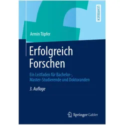 Erfolgreich Forschen, Fachbücher von Armin Töpfer