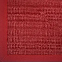 Astra Sisalteppich Manaus Col. 11 rubin Ø 200 cm mit Fleckenschutz