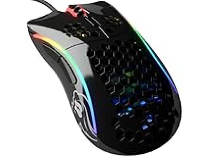 GLORIOUS Model D- Souris Gaming Filaire (Glossy Black)