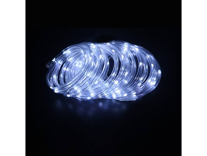 M.TK MOVETECK Promotion tube lumineux LED 15 m 150 LED, guirlande lumineuse extérieure Blanc froid pour intérieur, extérieur, fête, mariage, Noël, lumière décorative Blanc chaud avec 8 modes et luminosité réglable