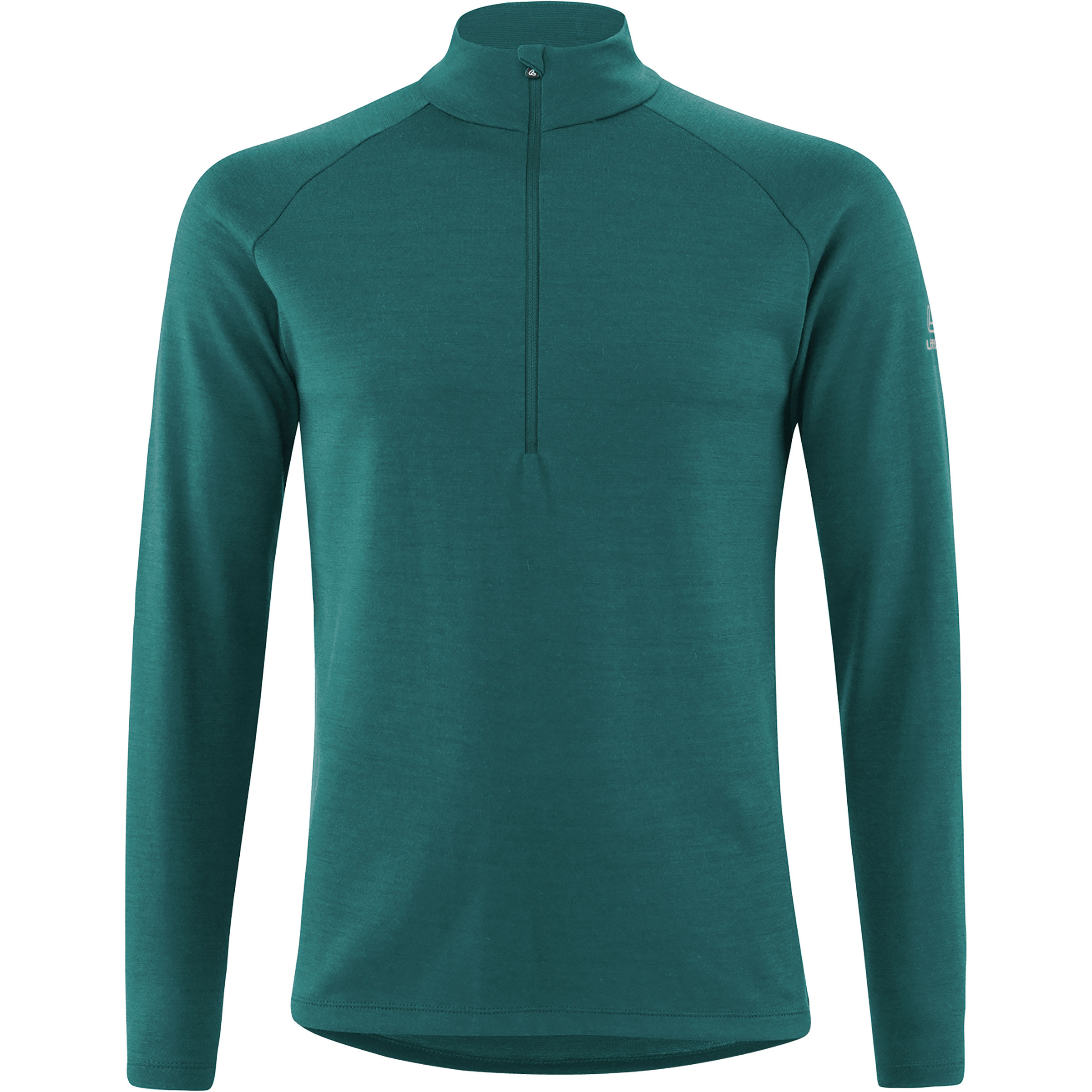Löffler Transtex Merino Herren Longsleeves gruen Größe S Skifahren | Langlauf Klassik | Langlauf Skating | Skitour Hautfreundlich Merinowolle
