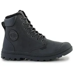 Palladium, Unisex, Wanderschuhe, Pampa Sport Cuff Wps Schuhe (37), Grau, Silber