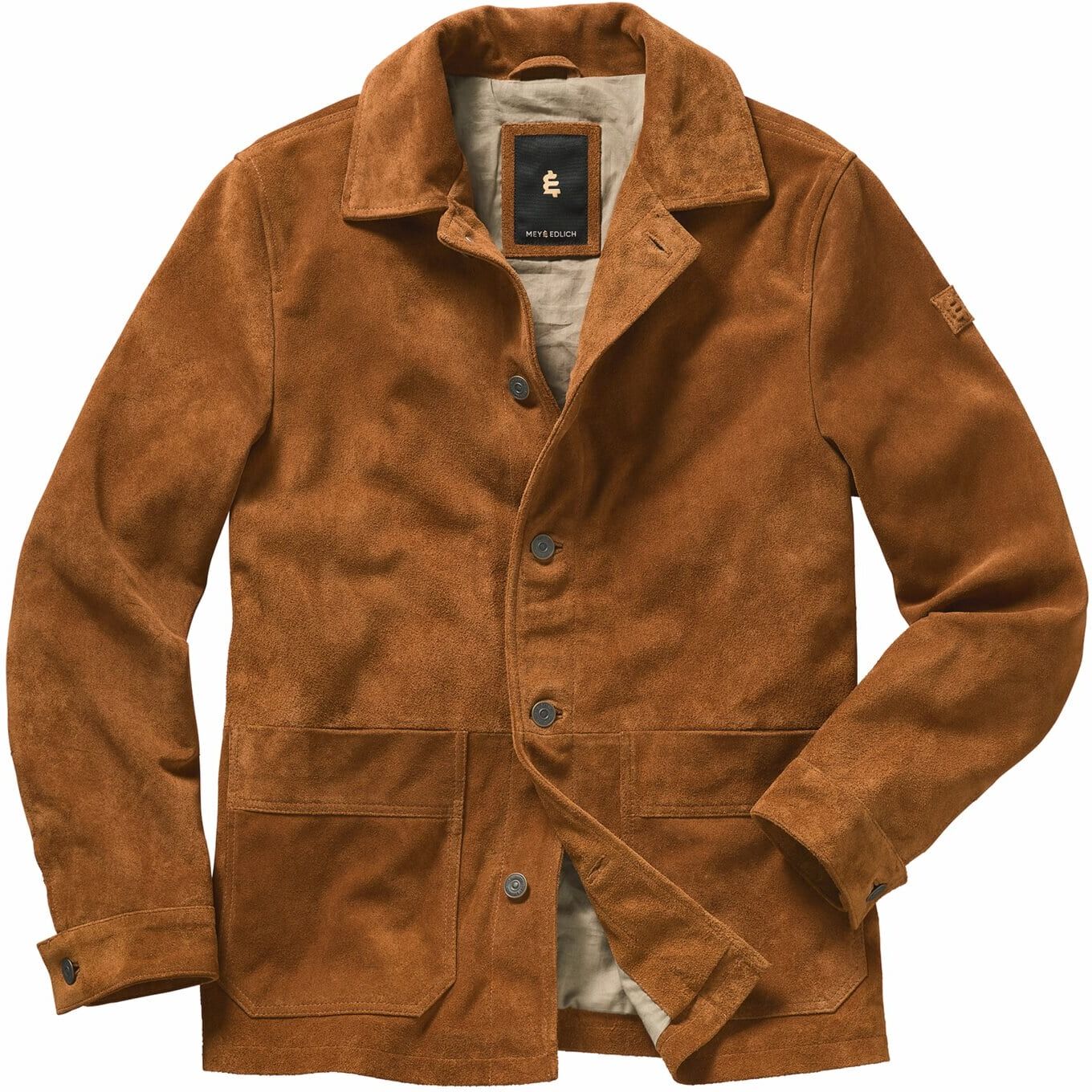 Mey & Edlich Lederjacke Buffalo Braun 48
