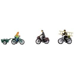 NOCH H0 Radfahrer 15902 Bemalt