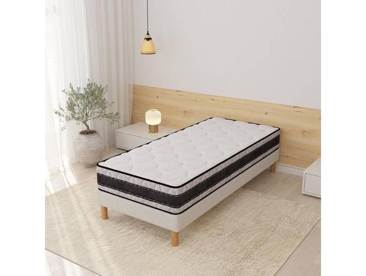 Matelas Medicare Latex 90x190 cm Hauteur 22 cm Couchage Latex Hypoallergénique Aération optimisée Confort équilibré