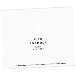 600ml Iles Formula Signature Collection Box (Shampoo 200ml + Conditioner 200ml + Serum 200ml + Kamm)