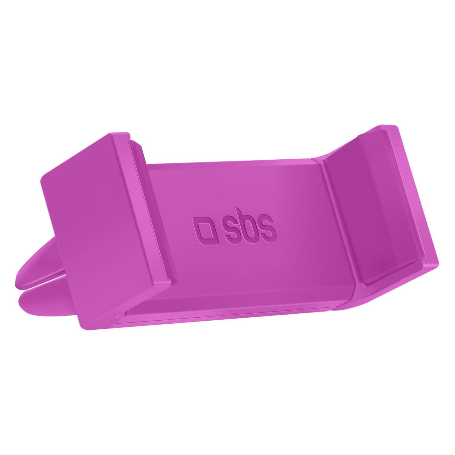 SBS Lftungsschlitz-Universalhalterung rosa (80mm) (TESUNSUPCLIPP)