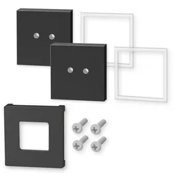 Carvo Wandhalterung Set schwarz