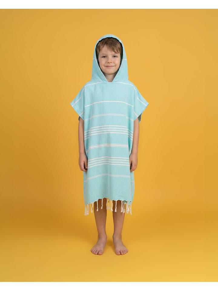 Poncho "Towel To Go - Ipanema" in Mint - (L)68 x (B)48 cm - onesize