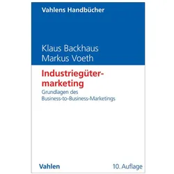 Industriegütermarketing, Fachbücher von Klaus Backhaus