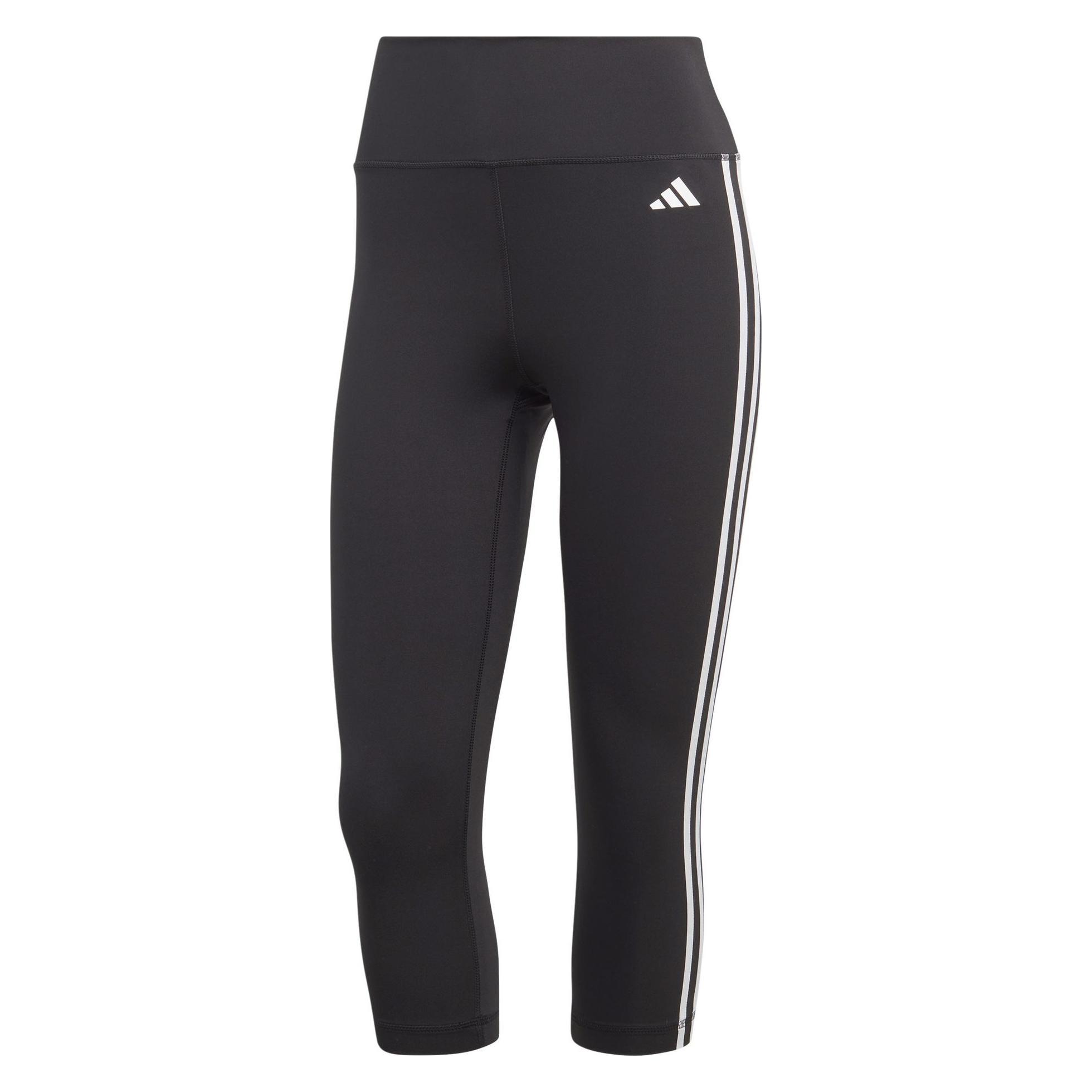 Adidas Women's Training Essentials 3-Stripes 3/4 Tights (S) (HT5437)