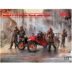 ICM Model T 1914 Fire Truck with Crew