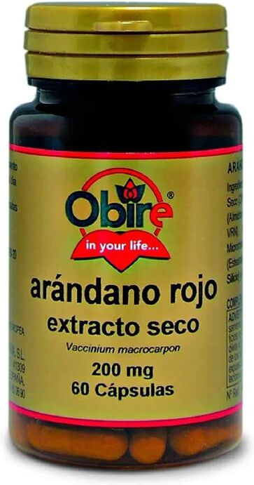 Obire Mirtilo Vermelho 200mg 60 Caps
