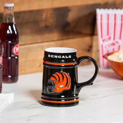 Evergreen Cincinnati Bengals 24 oz Ceramic Stein Mug