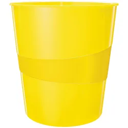 Leitz Papierkorb, Abfalleimer, Gelb