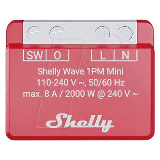 Shelly Wave 1PM Mini EU LR (Schaltaktor) (3800238071936)