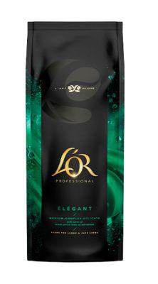 L'Or Röstkaffee Espresso Elegant, ganze Bohnen, Intensität 3/5, Tüte mit 1 kg