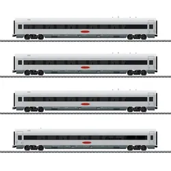 PIKO 28350 H0 4-tlg. Set Personenwagen Metropolitan, DB AG, Ep. V