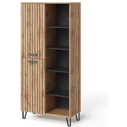 Vicco, Garderobe + Kleiderstange, Amber