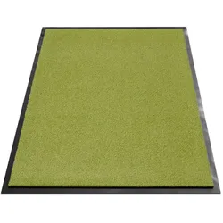 KARAT Schmutzfangmatte "Monochrom" - Teppich für Eingangsbereiche / 60 x 90 cm (Limone)