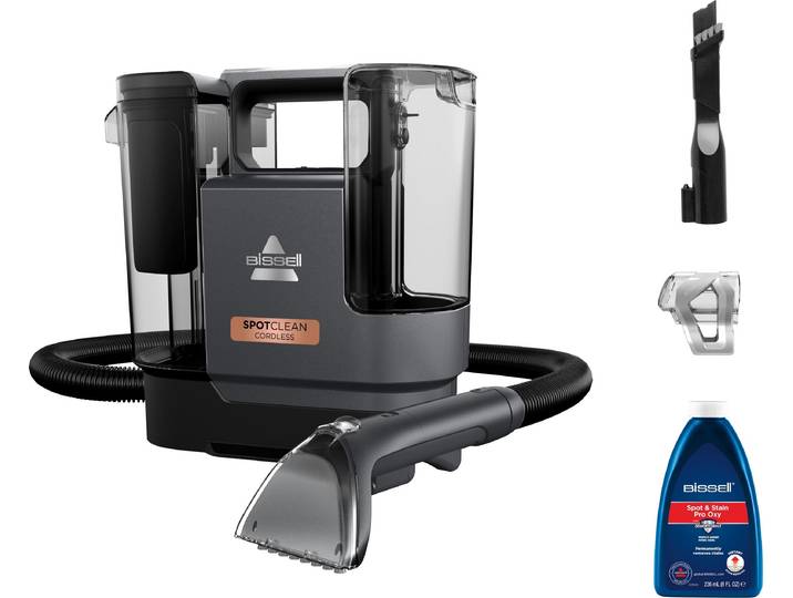 Bissell SpotClean, Handgeführt, Tief, 25 m²/h, 25 m², Car interrior, Teppich, Polsterung, 0,9 l