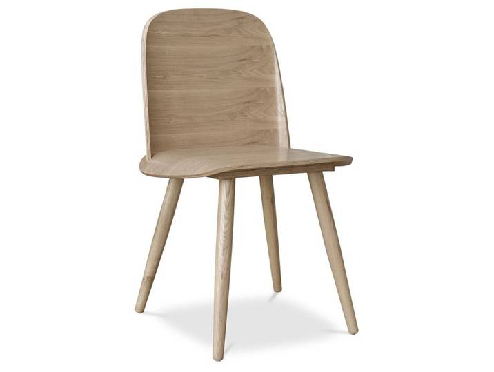 Chaise en bois Scandinave Nerdy Bois naturel