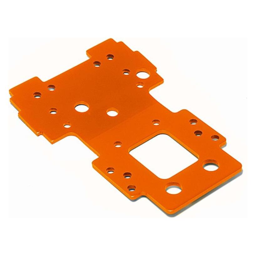 HPI Savage X BULKHEAD LOWER PLATE 2.5mm (ORANGE) (105892)