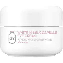 G9 Skin, Augenpflege, white in milk capsule eye cream (Augenpflege Crème, 30 ml, Tag + Nacht)