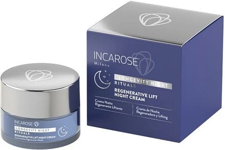 Incarose Longevity Night Rituals Crema Notte Rigenerante Liftante 50ml