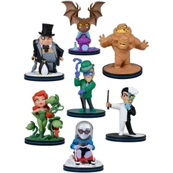 McFarlane Batman: The Animated Series Q-Fig Deluxe Minifiguren 10 cm Wave 1 Sortiment (12)