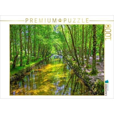 CALVENDO Puzzle Covão da Metade im ältesten Naturpark | 1000 Teile Lege-Größe 64 × 48 cm Foto-Puzzle für glückliche Stunden, von , Calvendo Puzzle