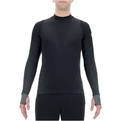 UYN Exceleration langarm Laufshirt Herren black/cloud M