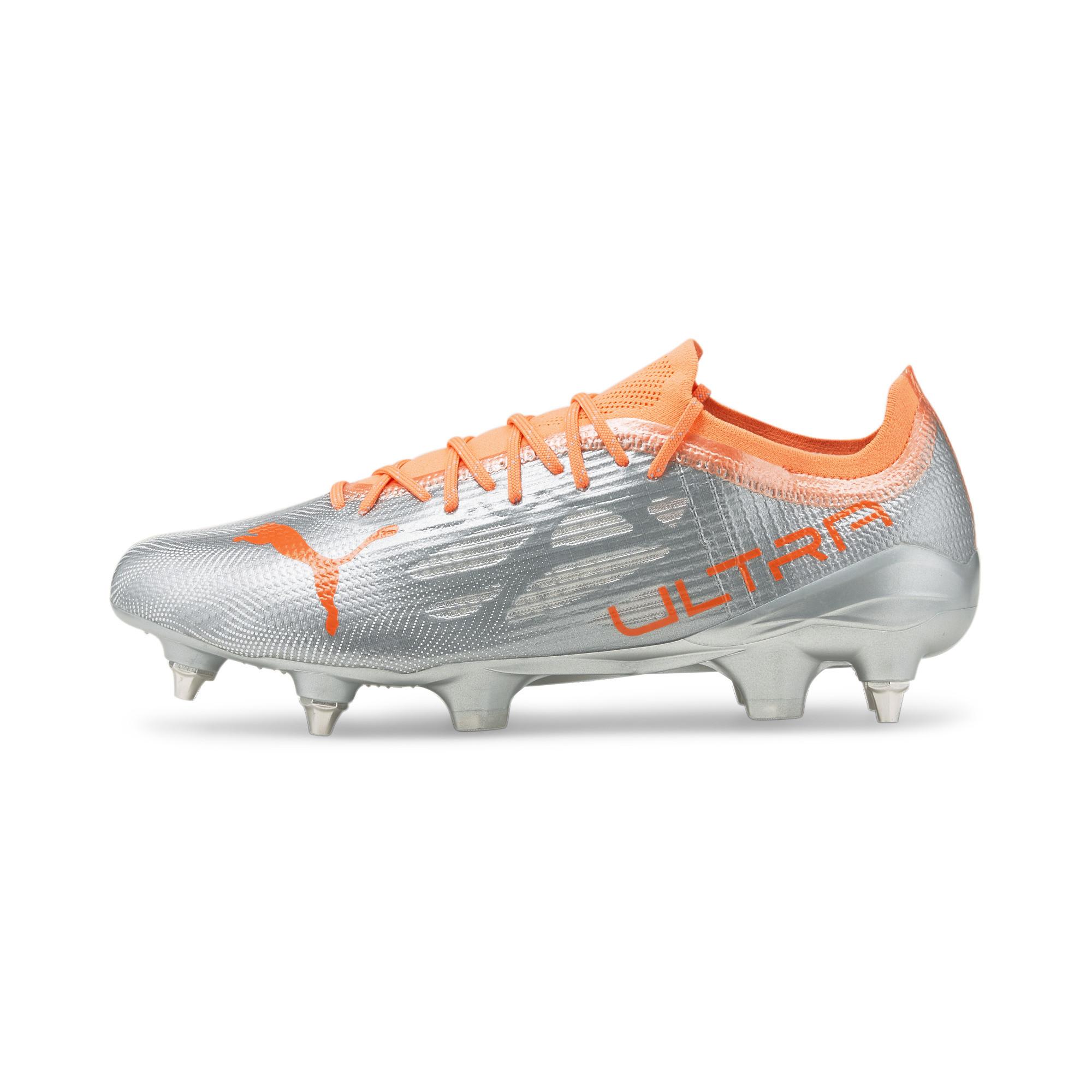Puma Ultra 1,4 MXSG Unisex Silver Football Stiefel