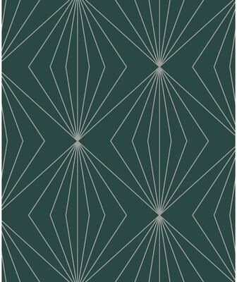 Seabrook Designs Diamond Vector Non-Woven Unpasted Wallpaper