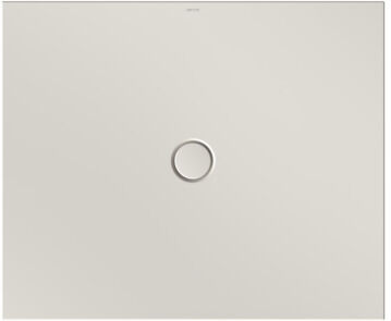 Bette BetteFloor douche 8661-423PLUS 120x100cm, émail, lin