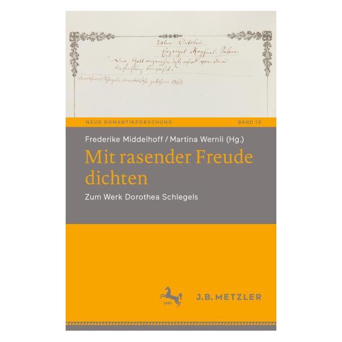 Springer Mit rasender Freude dichten (Deutsch, Frederike Middelhoff, Martina Wernli) (68966487)
