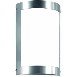 CMD, Gartenbeleuchtung, Aqua Marco Typ.29/3 39901 Wandleuchte Edelstahl gebürstet (E27, IP44)