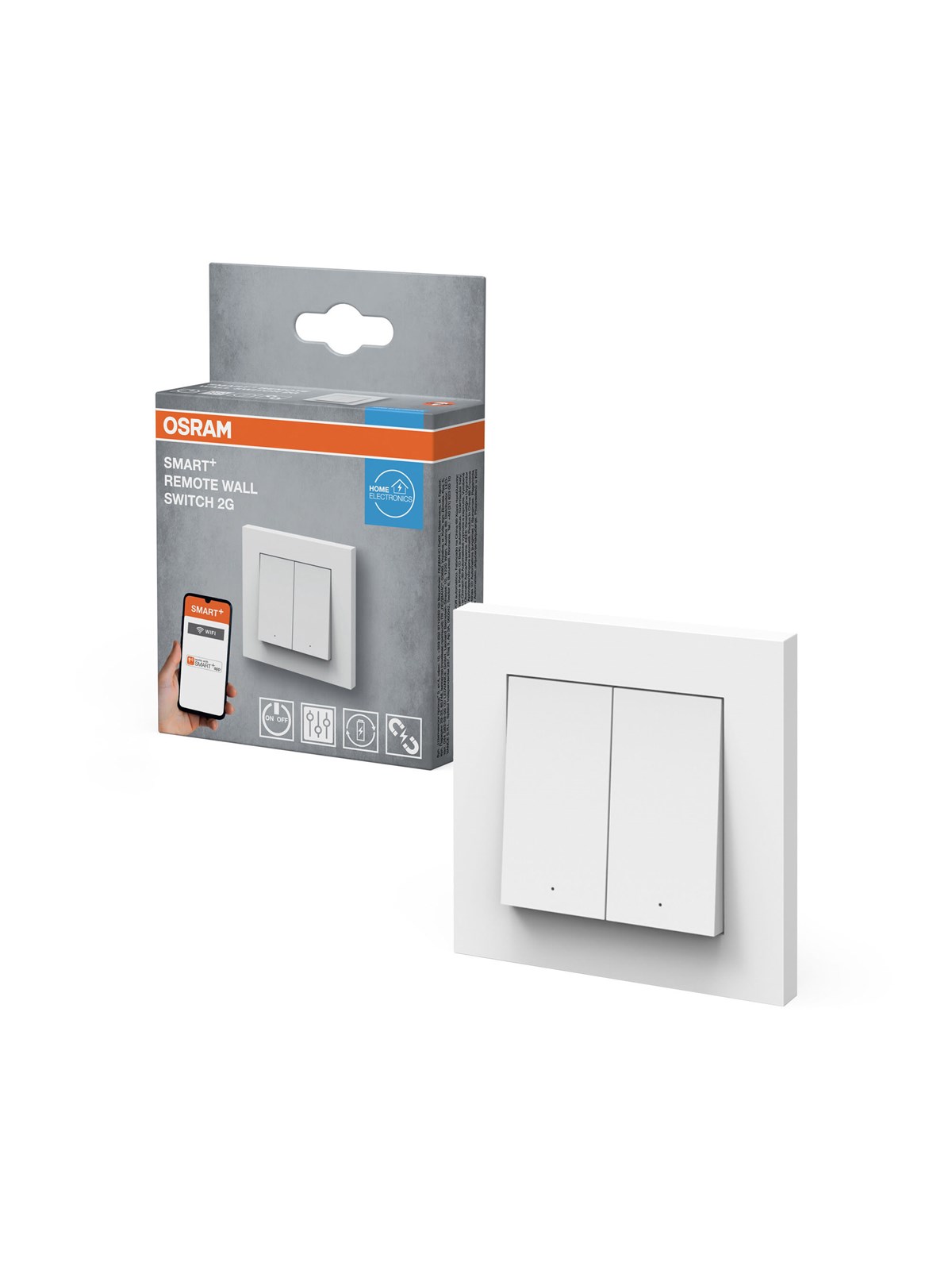Osram SMART+ remote wall switch 2-button WiFi