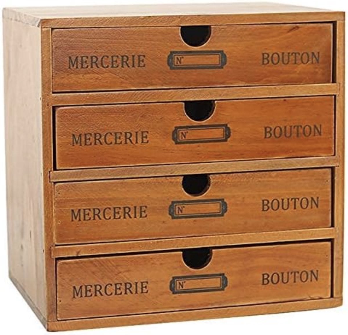 Stellar Vintage Houten Bureauladedoos en Sieradendoos voor Organisatie