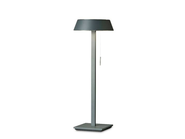 Oligo Tischleuchte Glance gerade - Grau matt Clean, Design, Mini