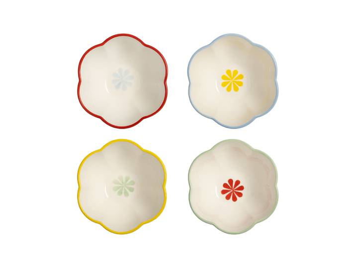 & klevering - Coupelle Folk - Multicolore - Porcelaine