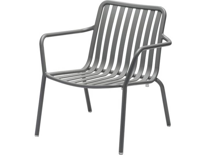 Sessel Casablanca Aluminium grau 67.7x73x64.8 cm