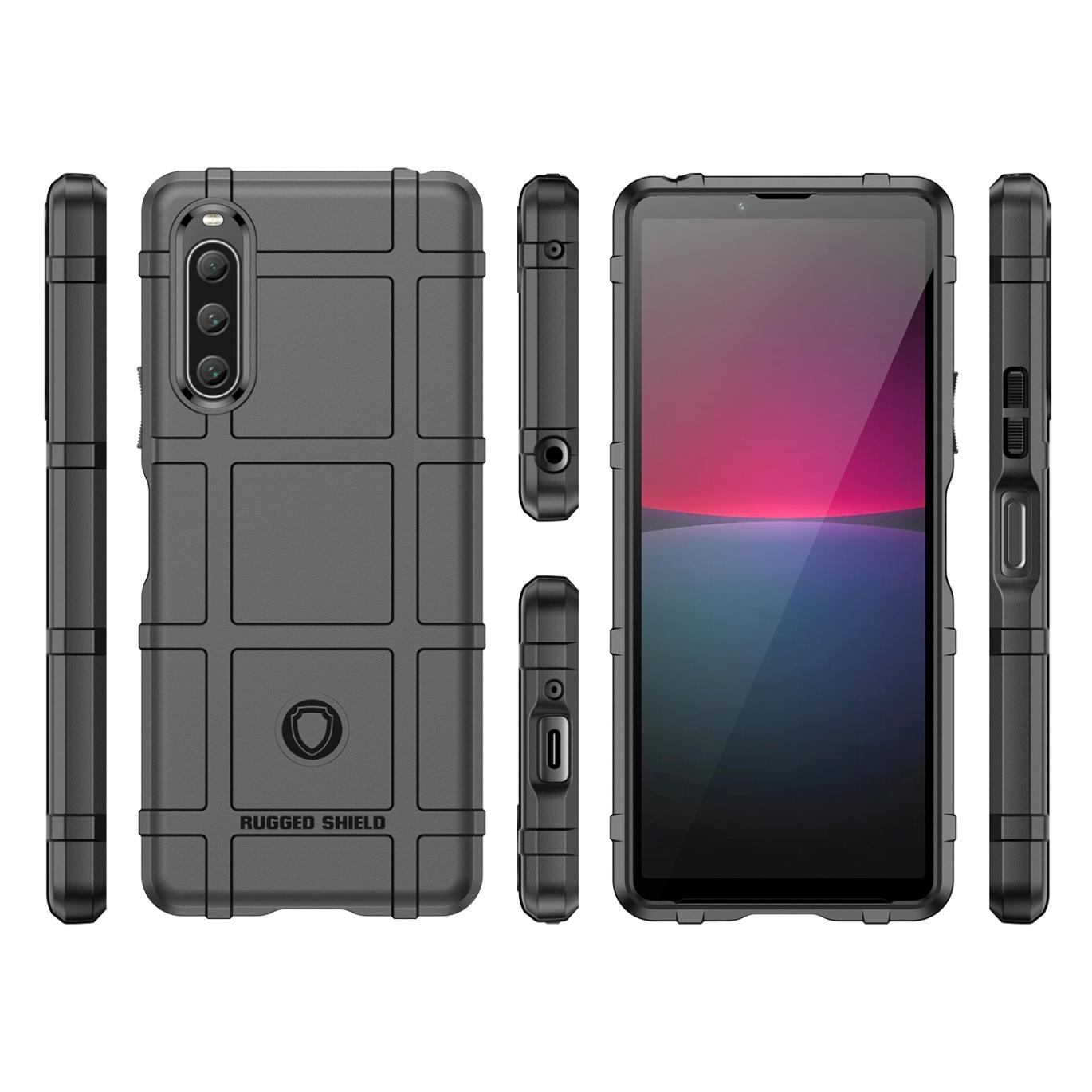 Screenguard Sony Xperia 10 V Rugged Shield Hülle (Sony Xperia 10 V) (00032467)