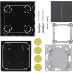 Gira 823228, Schalter + Taster, Grau