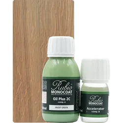 Rubio Monocoat Set Oil Plus 2C Frost Green 130ml (A+B) - 130ml [5m2]