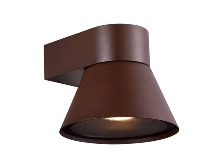 Nordlux wandlamp buiten Kyklop - rond - bruin